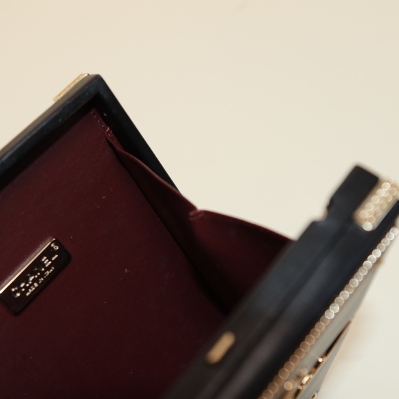 ‼️SALE‼️ Chanel Ritz Minaudiere Ritz Paris Clutch Lambskin Leather Champagne Bag - Picture 8 of 11